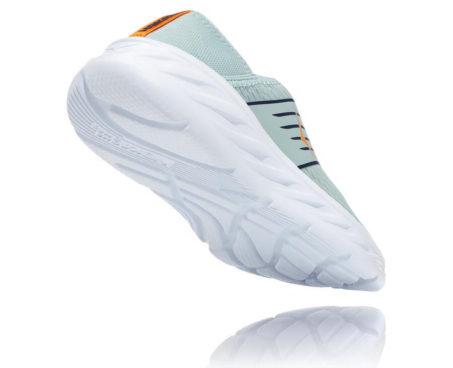 Hoka One One Sandalet Kadın Mavi/Beyaz - Ora Recovery - CV1805374